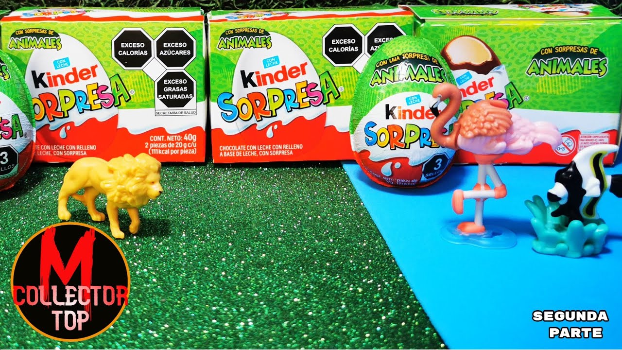 Kinder Sorpresa una Sorpresa de Animales 2023 (segunda parte)