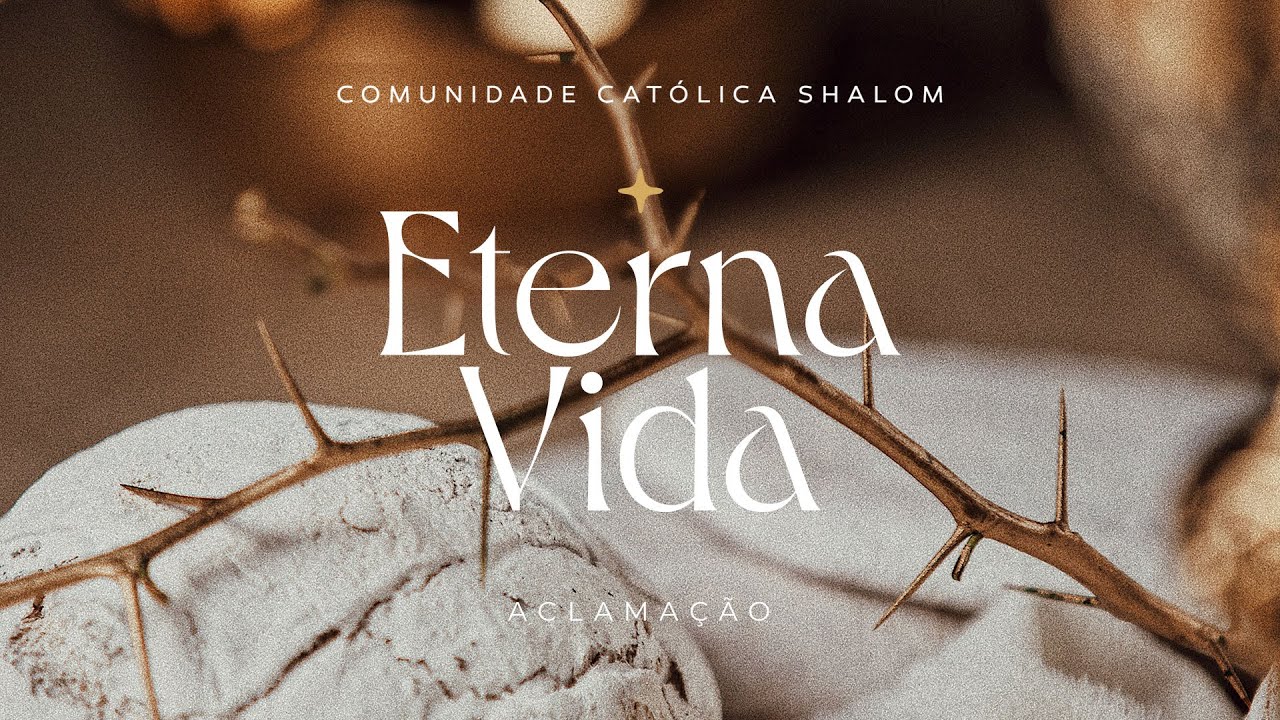 Eterna Vida | Banquete Eterno [ Lyric Video ] - Shalom 40 anos