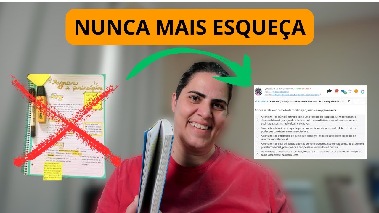 Ciência Explica como Estudar por Questões para Fixar Tudo na Sua Mente