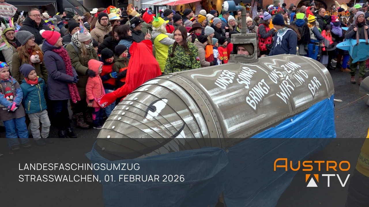Landes-Faschingsumzug 2026 in Stra&szlig;walchen &ndash; Narrenspektakel & Brauchtum