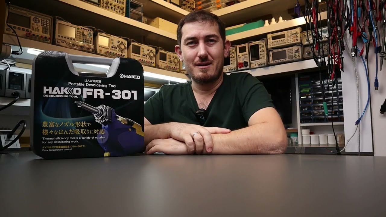 TSVlog #6 - Hakko FR-301 Lehim Sökme Makinesi