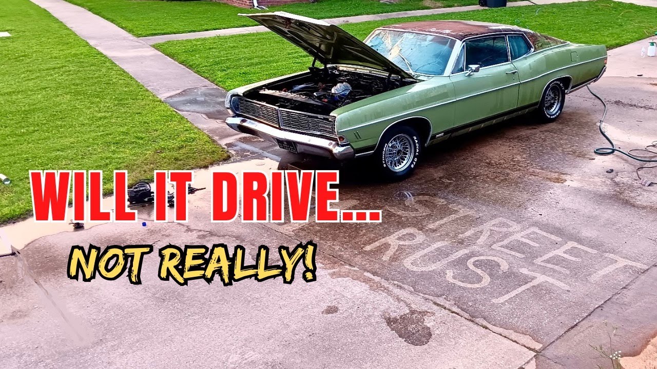Будет ли этот заброшенный Ford XL 1968 года ездить? Сегодня точно нет! 😩