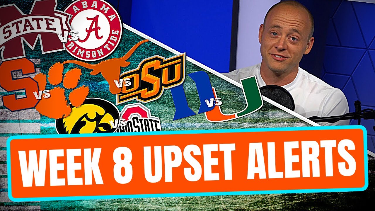 Josh Pate On Upset Alerts In Week EIGHT (Late Kick Cut)