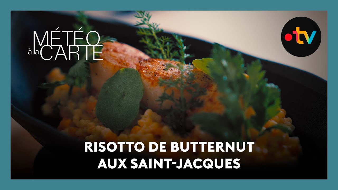 Gastronomie : risotto de butternut aux Saint-Jacques