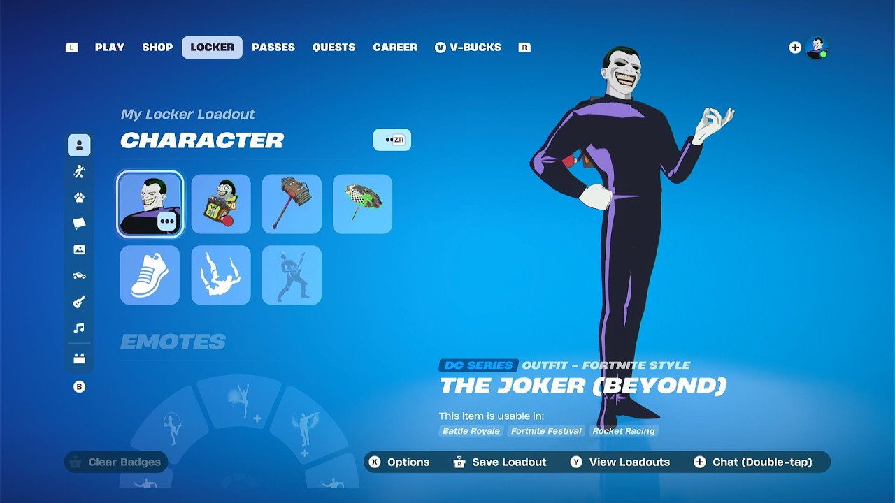 Fortnite Re emerged leader of the Jokerz with a lil birdie's secret