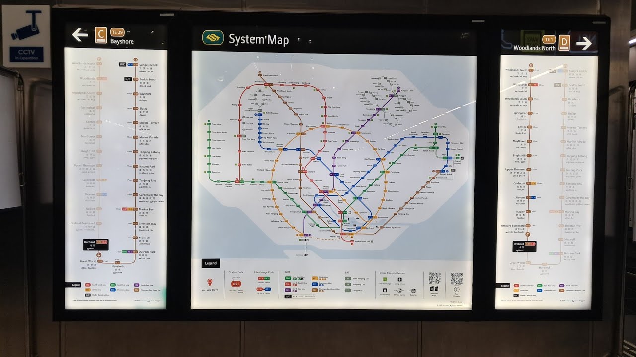 Underground SMRT STATION  / SINGAPORE...