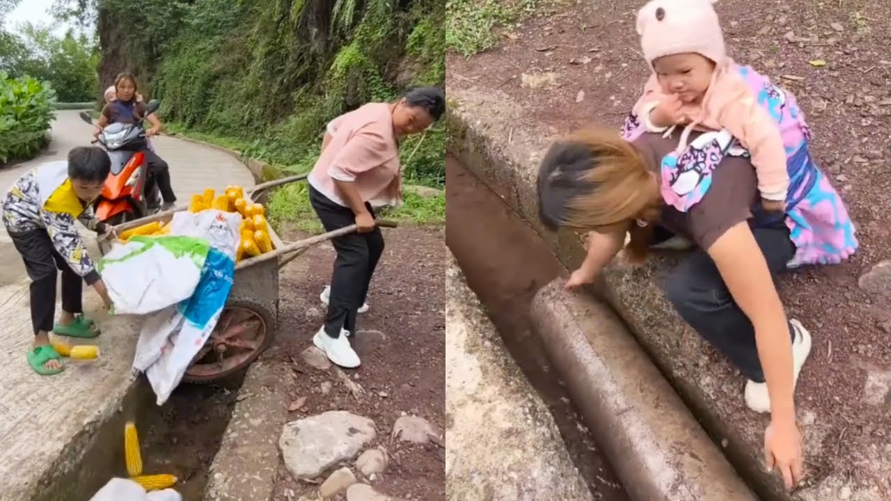 😭Help! A Mother And Son Get Into Trouble, And The Kind Young Mother Helps Them#funny #adventure