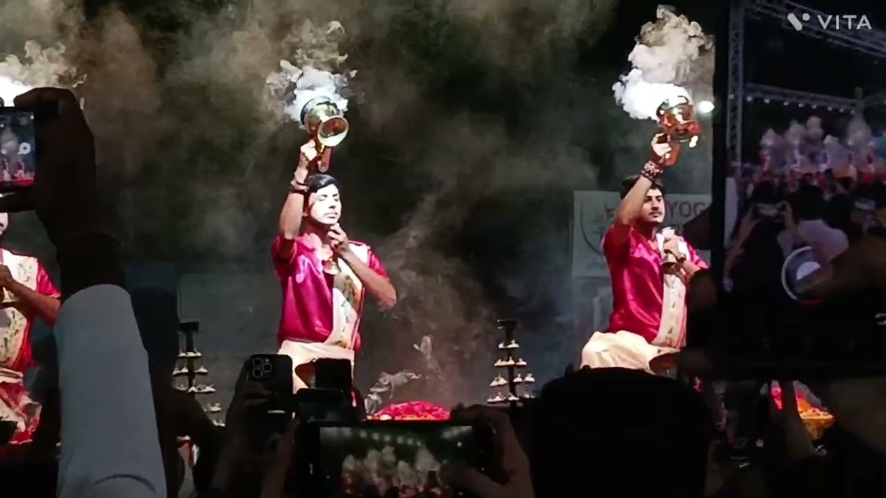 Gangaa aarti In Thane || talao pali २०२५ || Best experience of ganga aarti ||