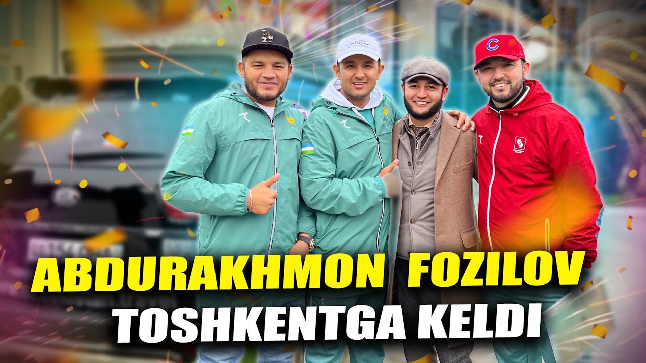Abdurakhmon Fozilov Keldi biz kutvoldik