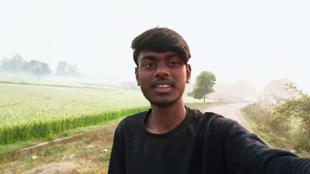 आज हमको भगा दिया 🫵 घर से बाहर पिकनिक मनाने के लिए आज हम अपने खेत में आए हैं और काम पर लग गए अनुपम 