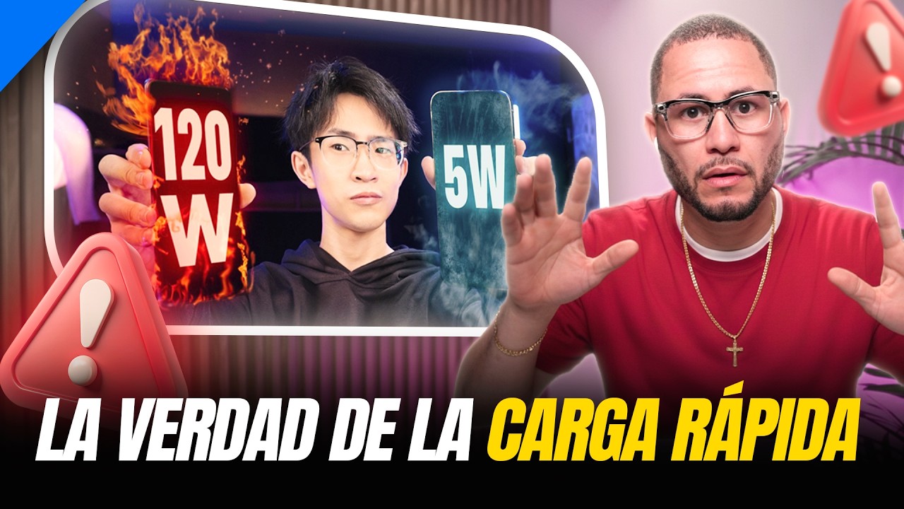 Cuál es mejor? Carga rápida o carga lenta?