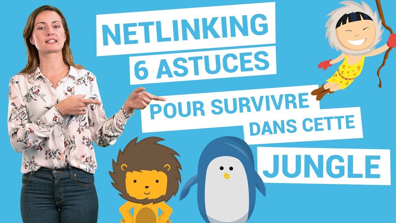 🌴 NETLINKING : 6 ASTUCES pour survivre dans cette JUNGLE ! 🦁 1, 2, 3 moteur ! #04
