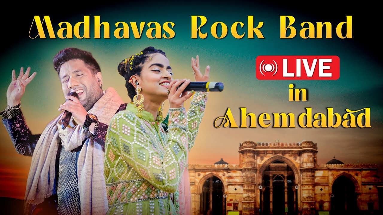 A Unique Kirtan Night with Madhavas Live in Ahmedabad - Radha Krishna Bhajan Sandhya Highlights 2024