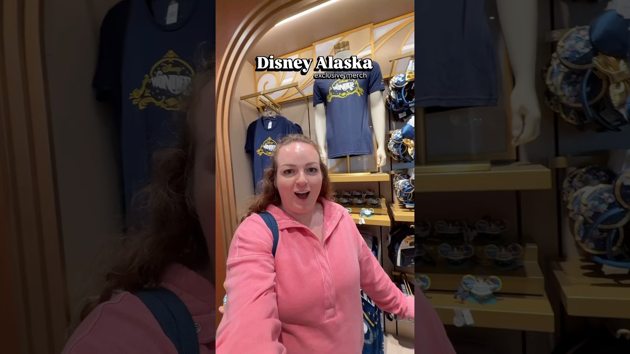 Disney Cruise Alaska &ndash; ekskluzywne gadżety na pokładzie Disney Wonder 🚢✨