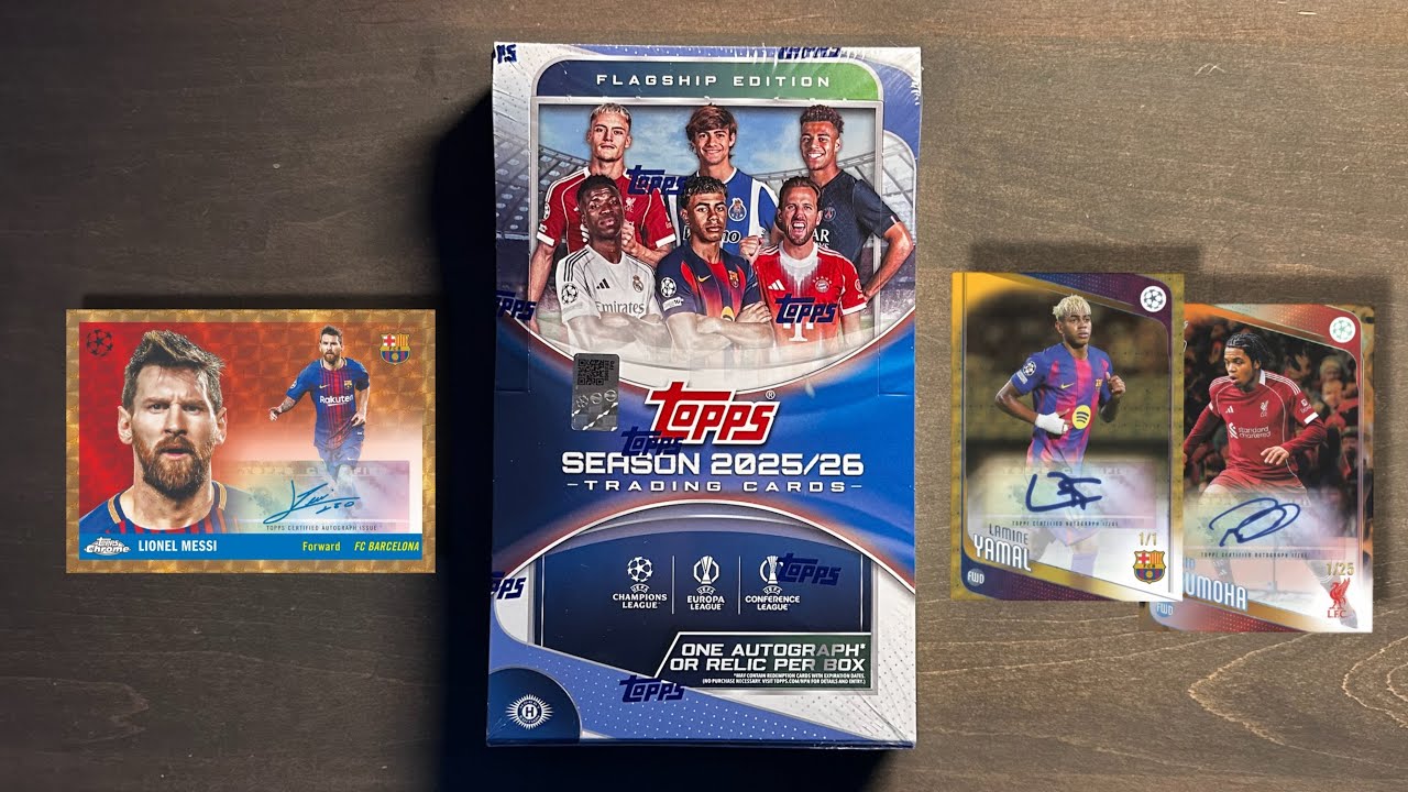 2025/26 Topps UCC Flagship Hobby Box Opening - Foil Parallels & New Rookies!
