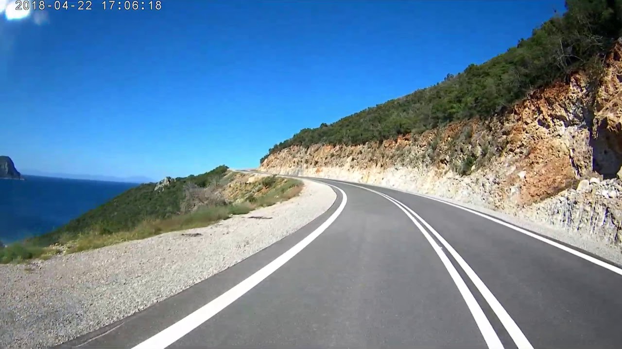 ΚΥΠΑΡΙΣΣΙ ΛΑΚΩΝΙΑΣ ΑΠΟ ΠΑΡΑΛΙΑ ΦΩΚΙΑΝΟΥ ΝΕΟΣ ΔΡΟΜΟΣ ΟΛΗ Η ΔΙΑΔΡΟΜΗ
