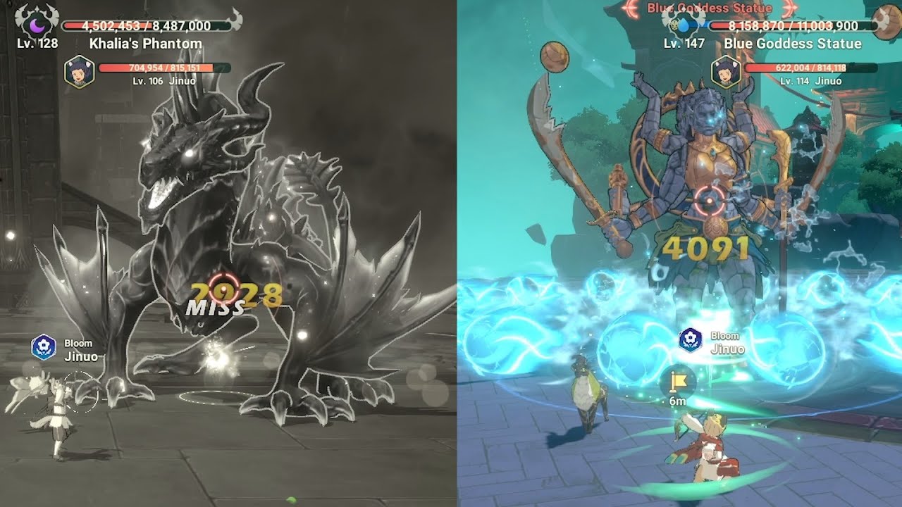 Khalia's Phantom | Blue Goddess Statue | Ni No Kuni Cross Worlds