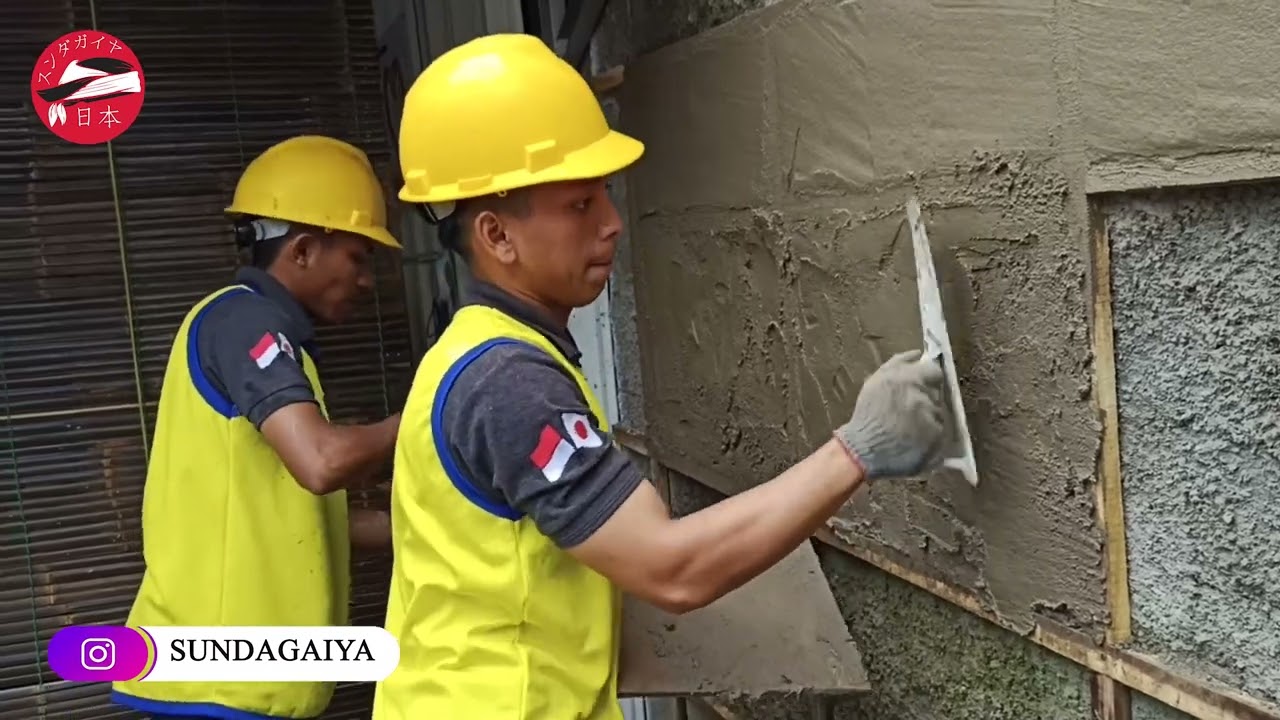 LATIHAN PLESTER LPK YAYASAN SUNDAGAIYA