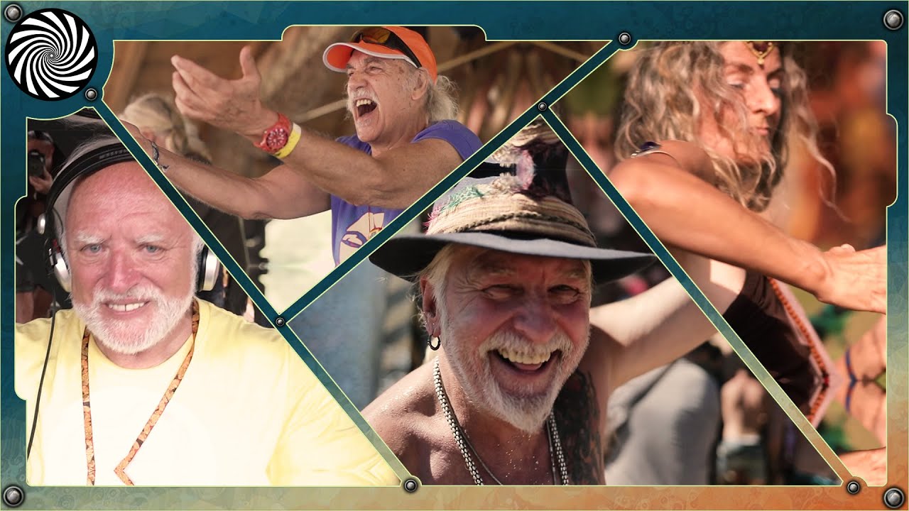 Dancing people have no age - older ravers rocking it!