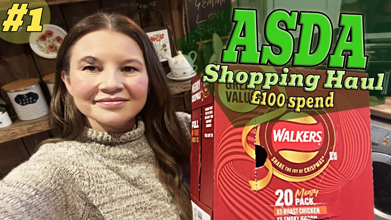 FOOD SHOPPING HAUL // £100 ASDA Weekly Shop