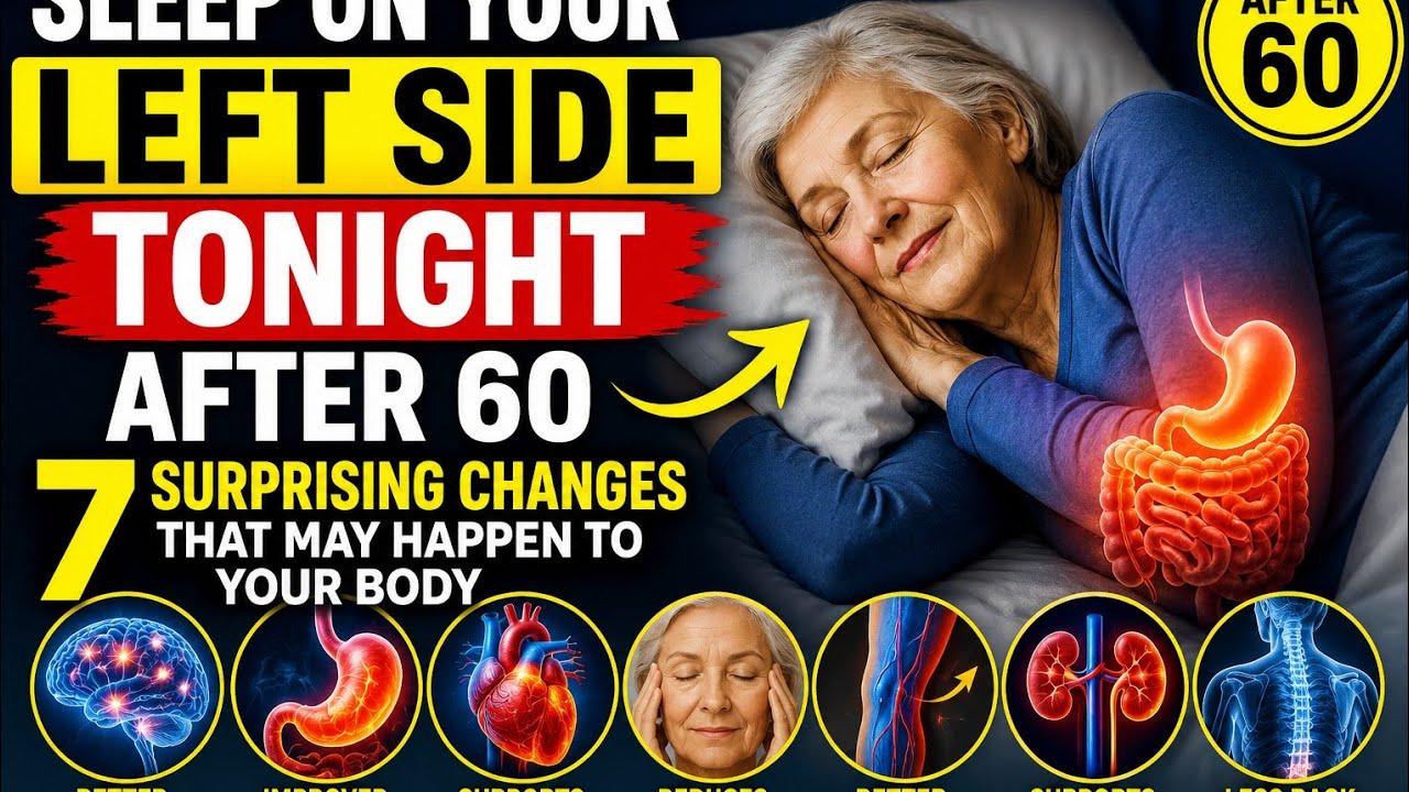 Over 60? Sleep on Your LEFT Side Tonight &mdash; 7 Amazing Benefits You Could Notice by Morning!