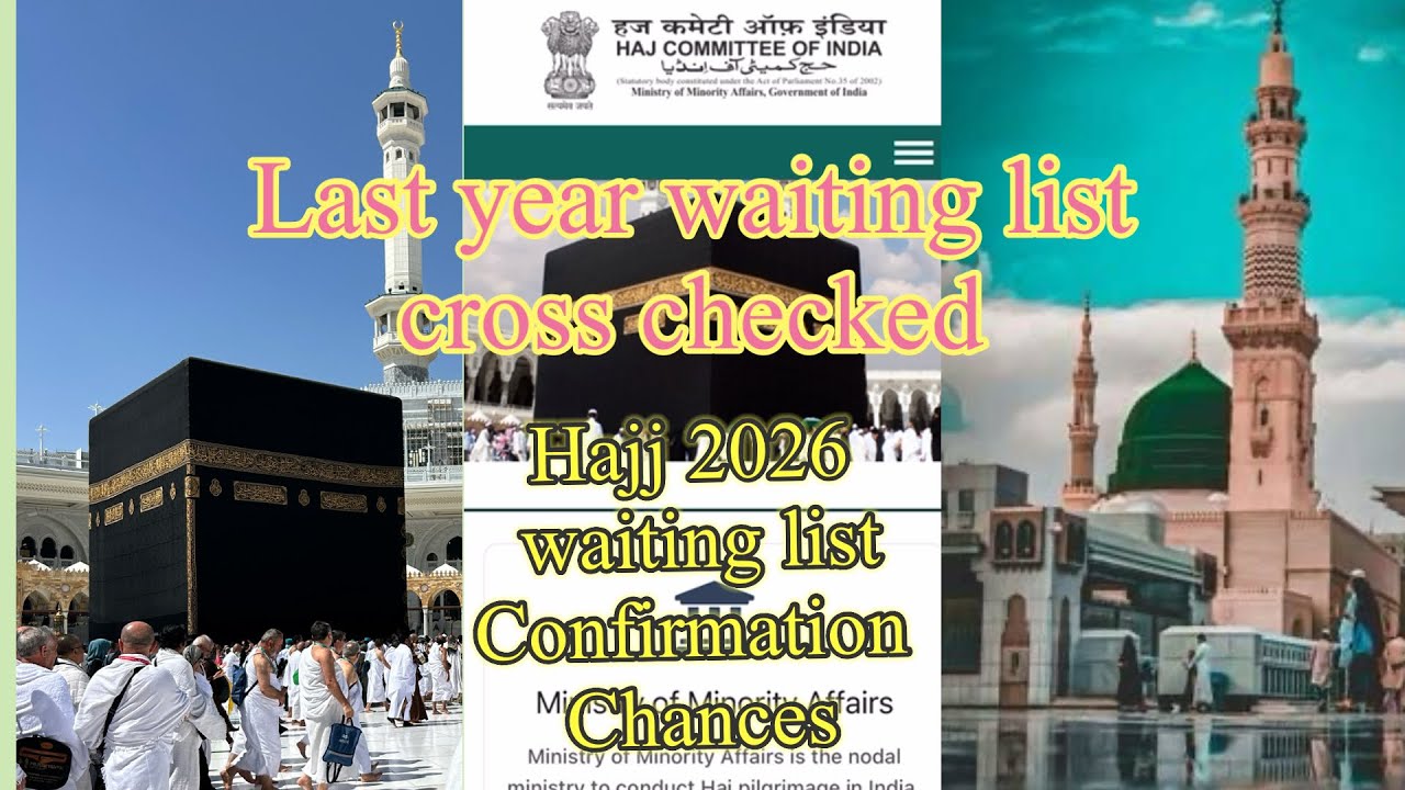 hajj 2026 waiting list confirmation chances