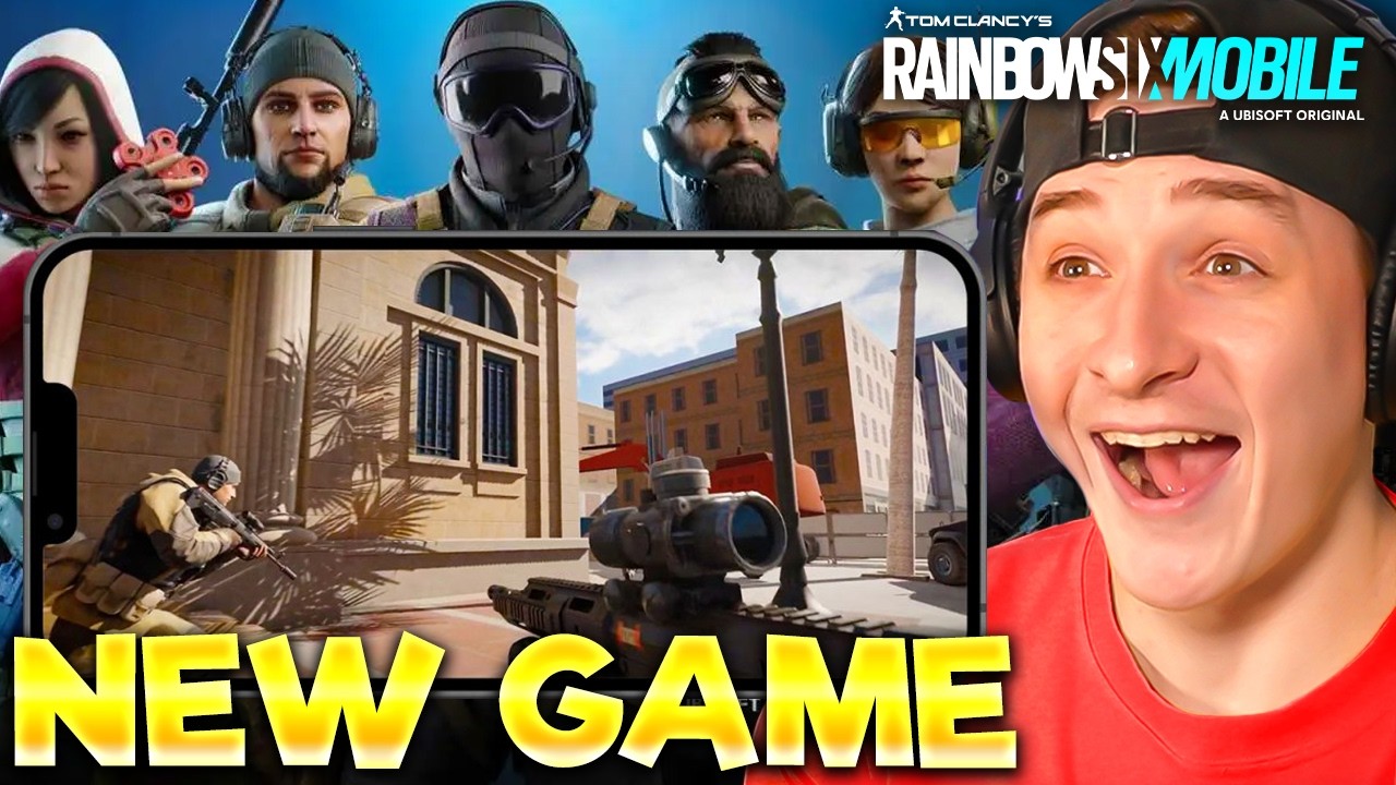 Лучшая новая игра-шутер 2026 года! Rainbow Six Mobile