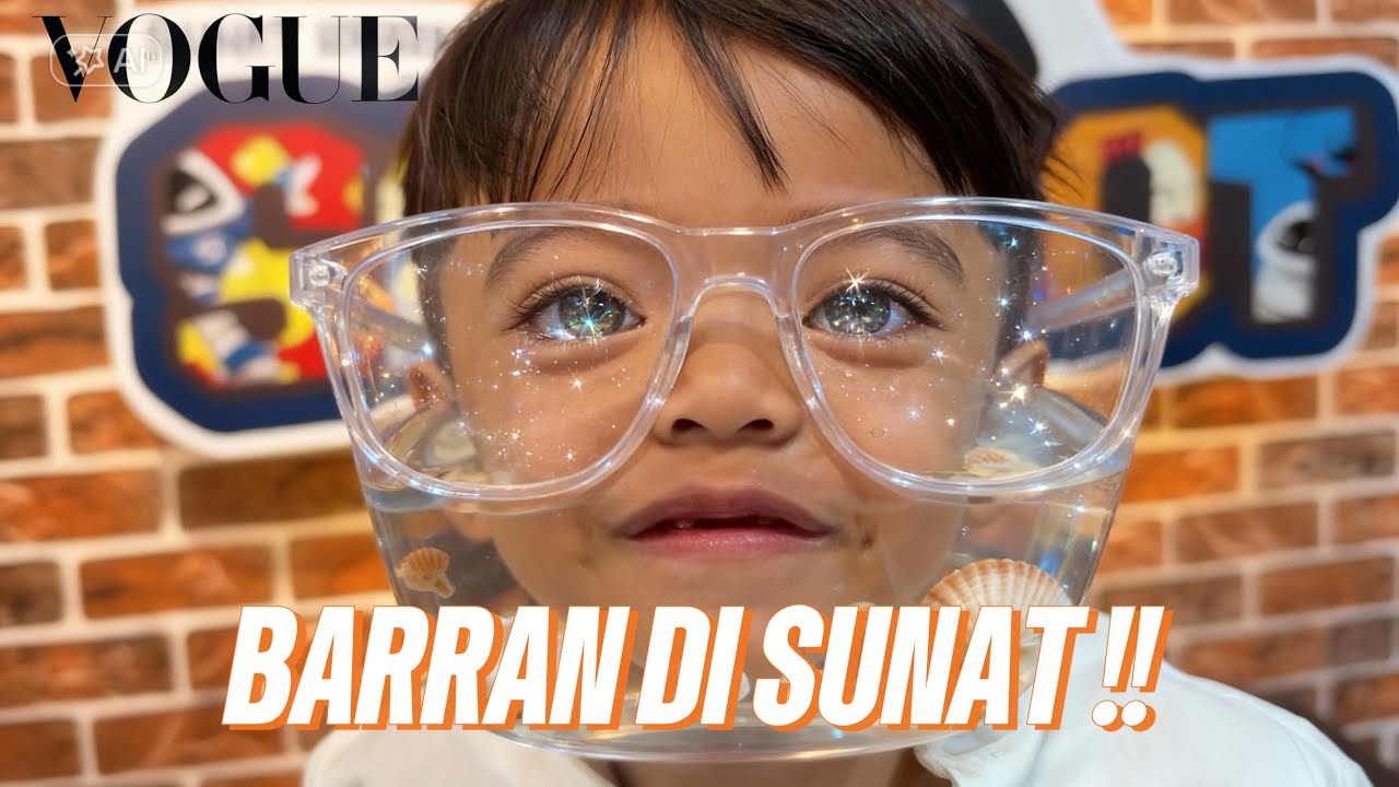 barran pilih sunat di usia 5 tahun ! #khitanan #sunat #toddlers 