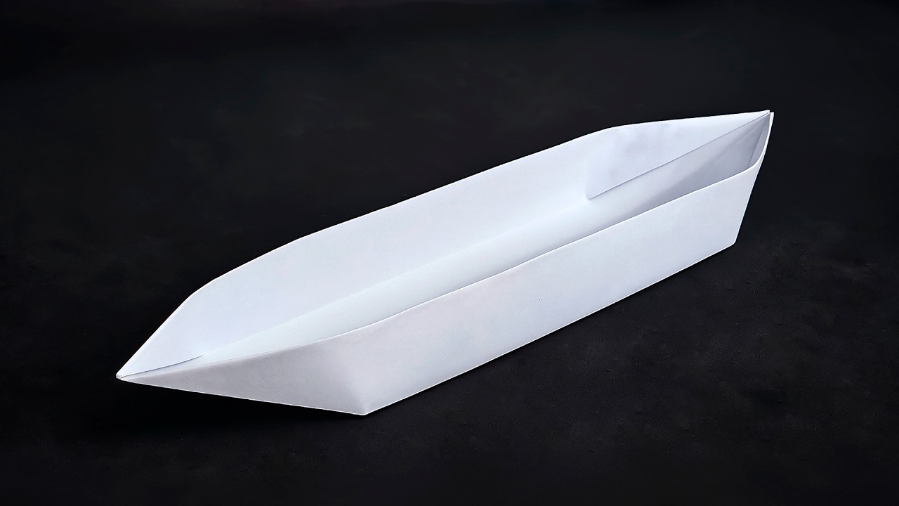 Easy Paper Boat that Really Floats! | Simple Origami Tutorial