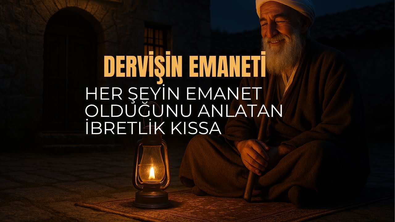 Her şeyin emanet olduğunu anlatan ibretlik bir kıssa - Dervişin Emaneti