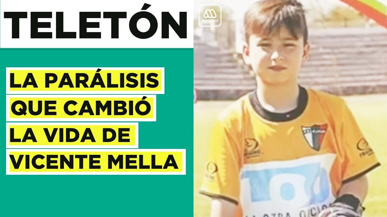 Teletón 2022 | La historia del cadete de Palestino Vicente Mella