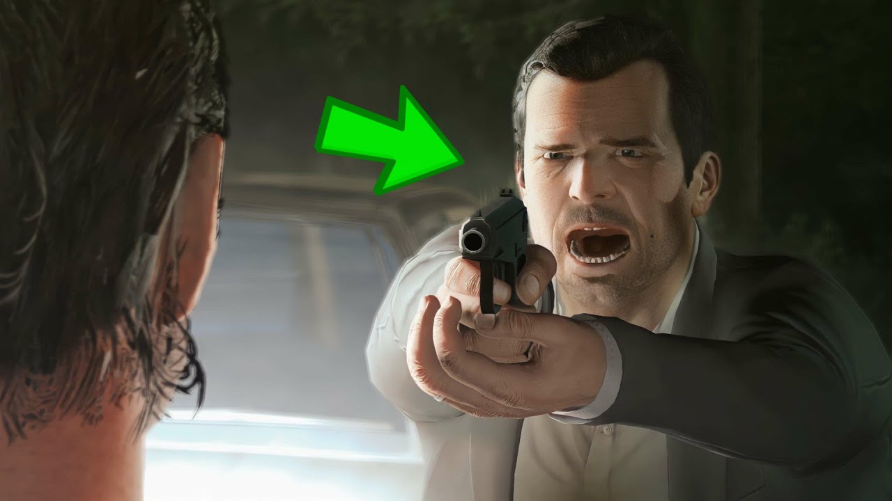 Michael Refuses to Kill Trevor for the FIB - GTA 5 Secret Cutscene