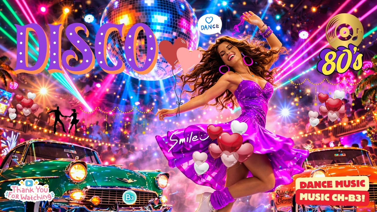 【80s disco fever🪩】🎵Dance Till Daylight🎵