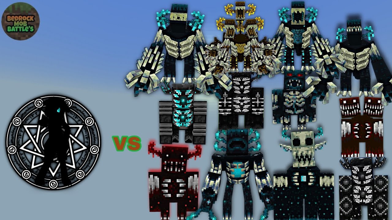 &eta; vs Warden Plus (Wardens) | Minecraft Bedrock | MobBattle