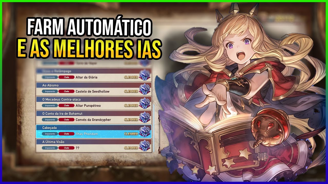 Granblue Fantasy Relink - Farm AFK nas Missões Mais Difíceis e as Melhores IAs
