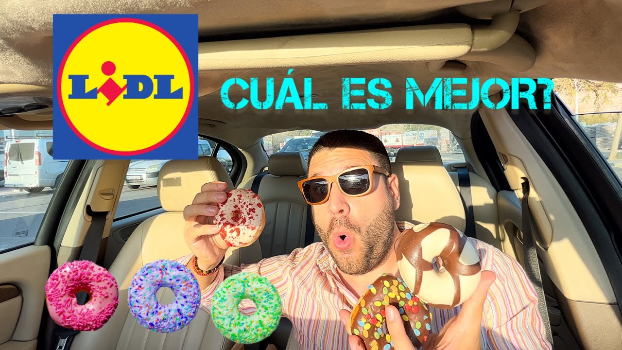 PROBANDO LOS NUEVOS DONUTS LIDL! (*CUAL ES MEJOR?*)