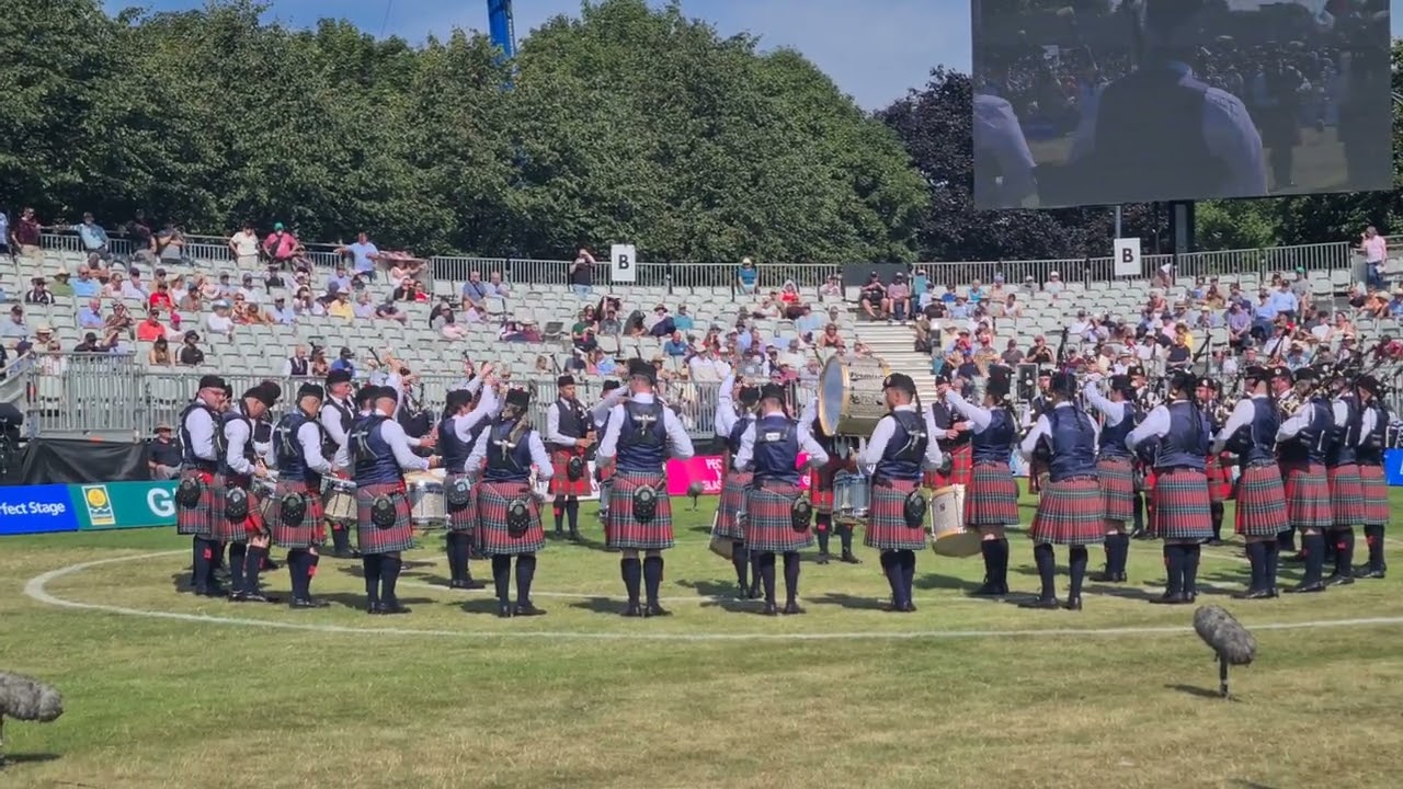 Field Marshal Montgomery Pipe Band Winning Medley @ World Pipe Band Championships 2022, Saturday