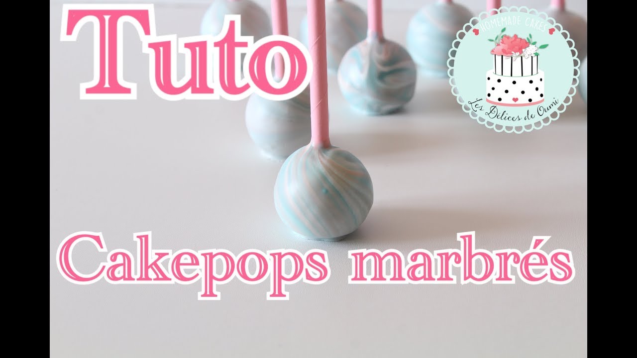 Comment réaliser de délicieux popcakes ou cakepops marbrés au chocolat  avec recette étape par étape