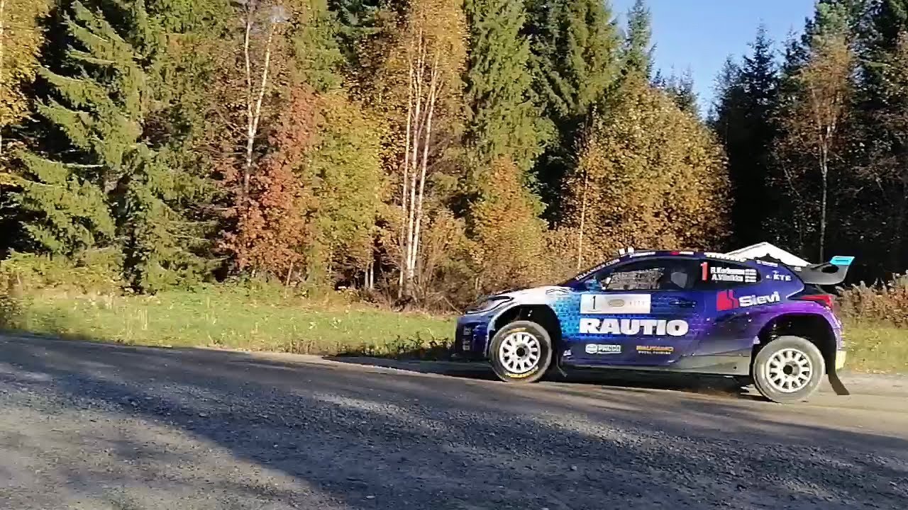 SM RALLI Kitee 5.10.-24; EK 8 PIIMÄJÄRVI