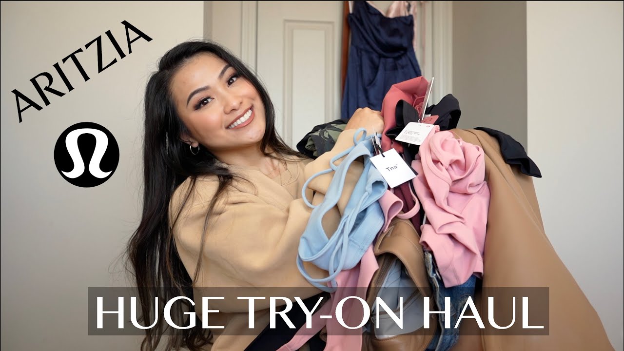 HUGE ARITZIA & LULULEMON TRY ON HAUL