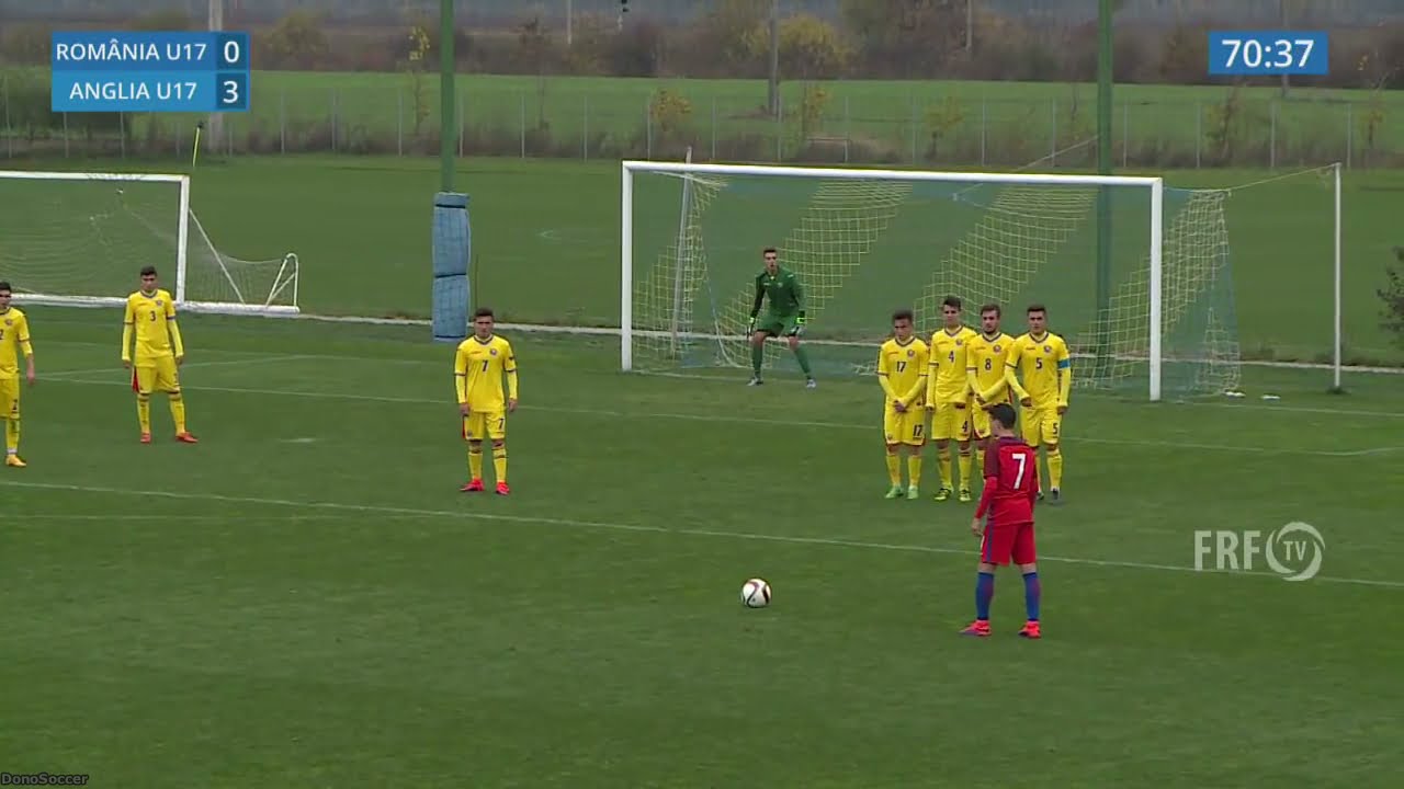 Phil Foden vs Romania U17 Euro qualifying (27/10/2016)
