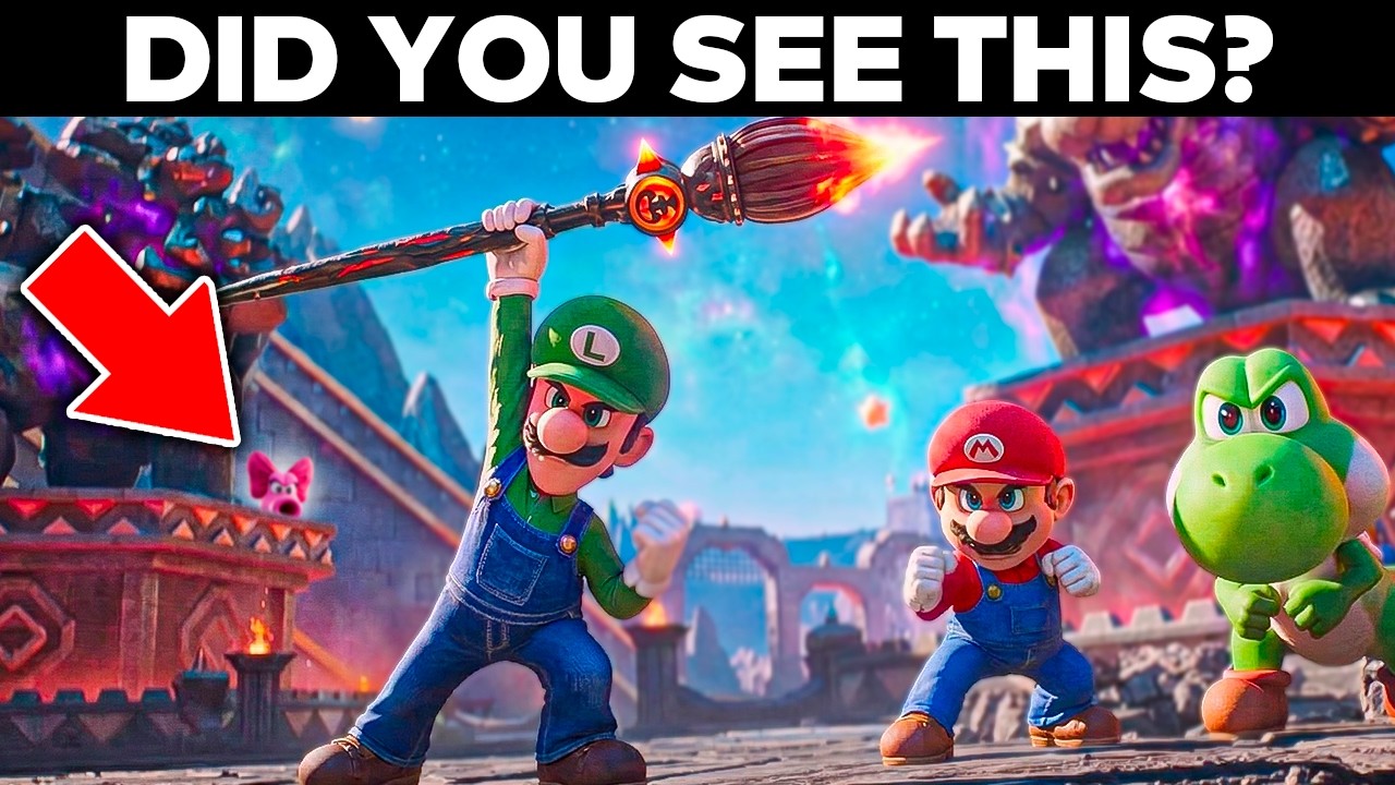+29 DETAILS and EASTER EGGS You Didn&rsquo;t Notice in SUPER MARIO GALAXY (The Movie)!