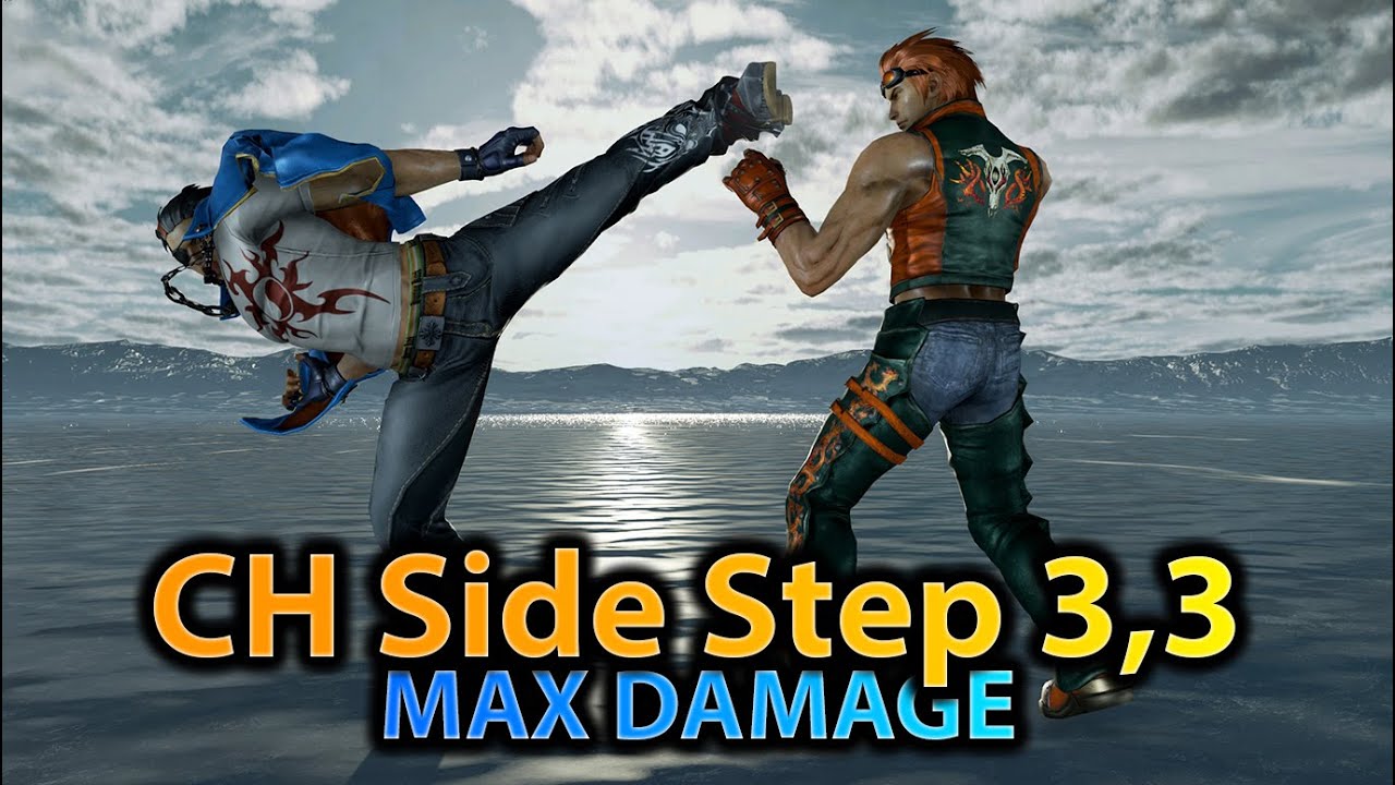 Hwoarang Side Step 3,3 Combos | Max Damage