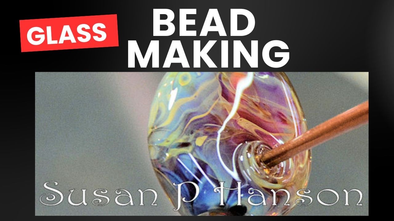 Lampworking demonstration .Watch me make glass beads