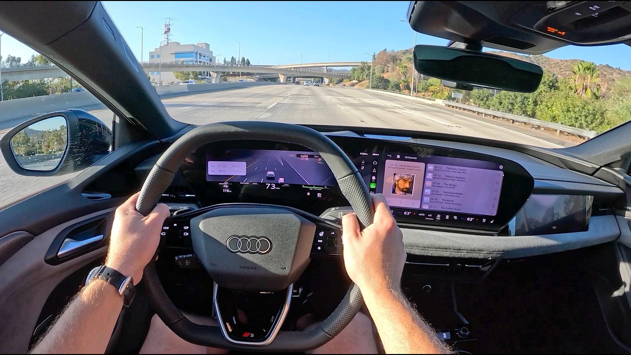 2027 Audi S6 Sportback e-tron - POV Test Drive (Binaural Audio)