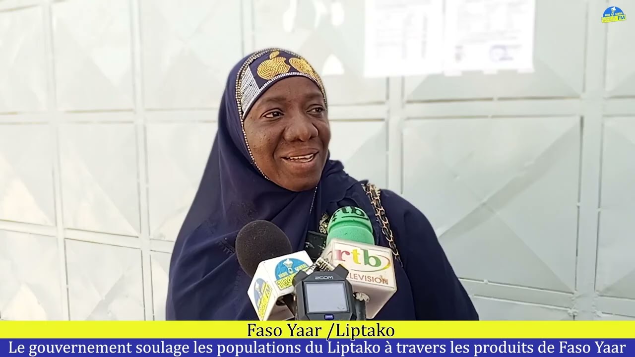 REPORTAGE LANCEMENT FASO YAAR LIPTAKO