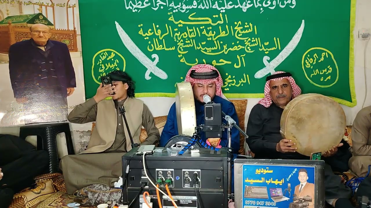 المداح علي الدليمي ف 3 المنقبه النبويه على روح المرحوم زين العابدين احمد الشيخ خضر البرزنجي 