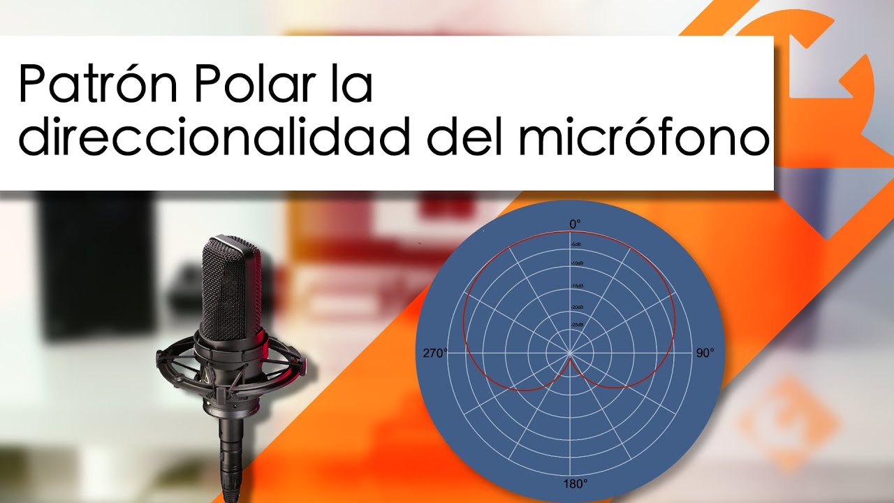 ¿Qué es el patrón polar de un micrófono?
