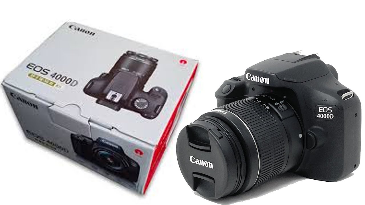 Canon EOS 4000D Unboxing & First Impressions | Beginner DSLR Camera?