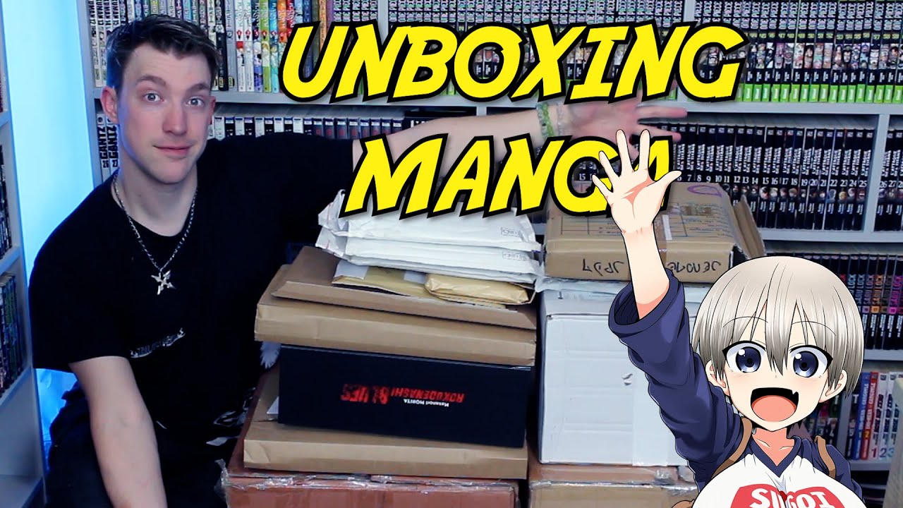 BEAUCOUP TROP DE MANGA !! ( UNBOXING ET RETOUR DE VACANCE !! 🥳 🥳  )